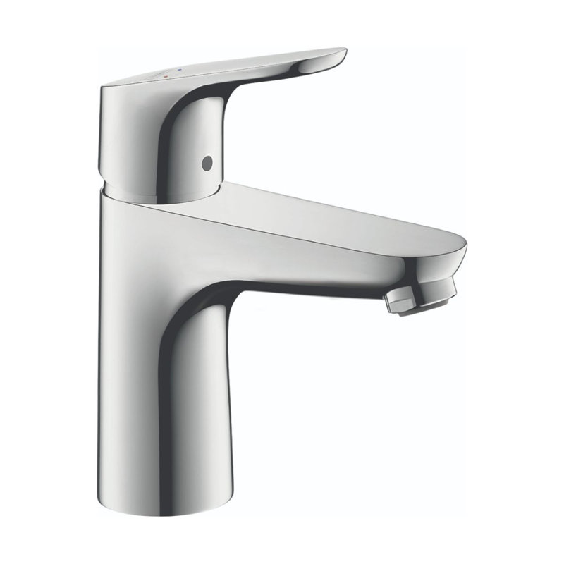 Focus E Single Hole Bathroom Faucet with Drain Assembly, Chrome