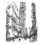 Downtown' Framed Print on Canvas