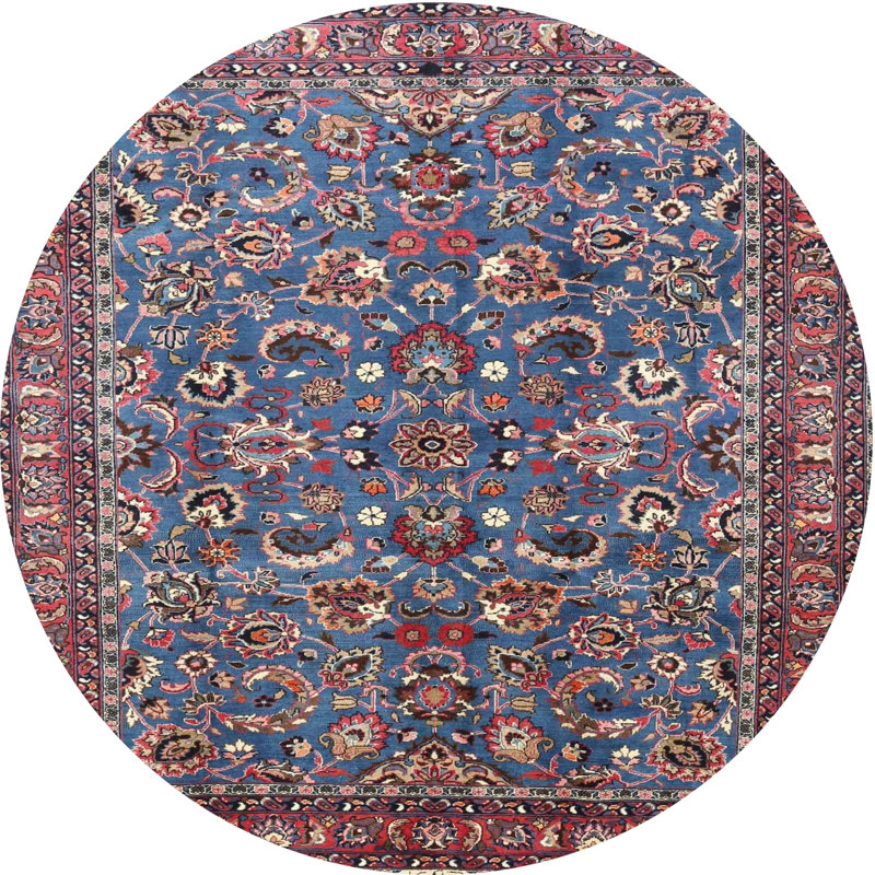 Oriental Indoor Rug, Round 3'
