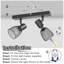 Iva Semi Flush Mount