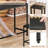 Bar Table And Chair Set 2 Stool Small Convertible Dining Table