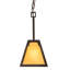 Luminaire suspendu géométrique 1 lumières simple Ernie