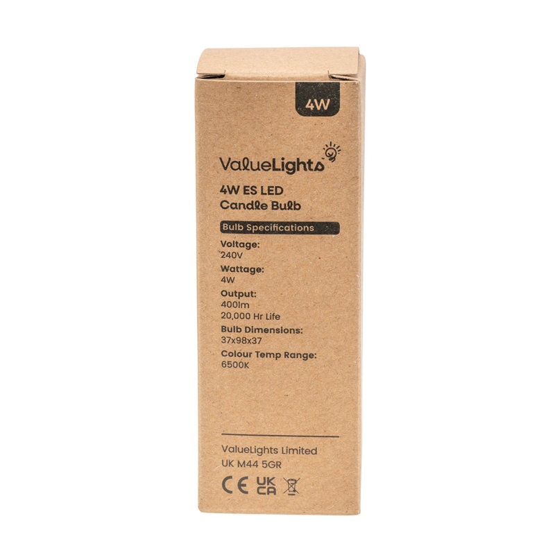 Preston 4W E27 LED Light Bulb, Cool White