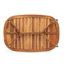 Ensemble de conversation d'extérieur 4 pièces en bois d'acacia avec coussins hydrofuges Voisin