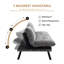 Canapé en chenille de 72 po Fharman-388691274