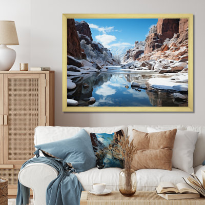 " Canyon Winter Serenitys Embrace II "
