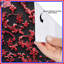 Rideaux de douche rouge à motif damassé floral extra long-130093938