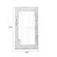 Miroirs pleine longueur rectangulaires en bois massif-129383986
