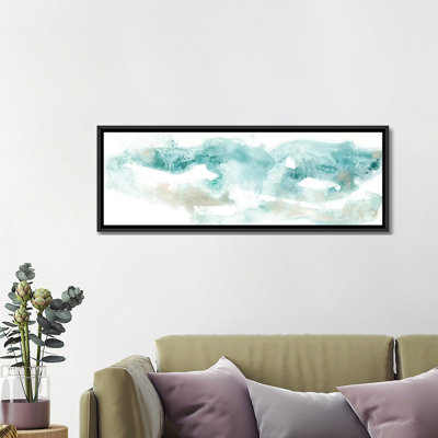 «Coastal Inlet II» par June Erica Vess - Estampe numérique sur toile tendue avec châssis