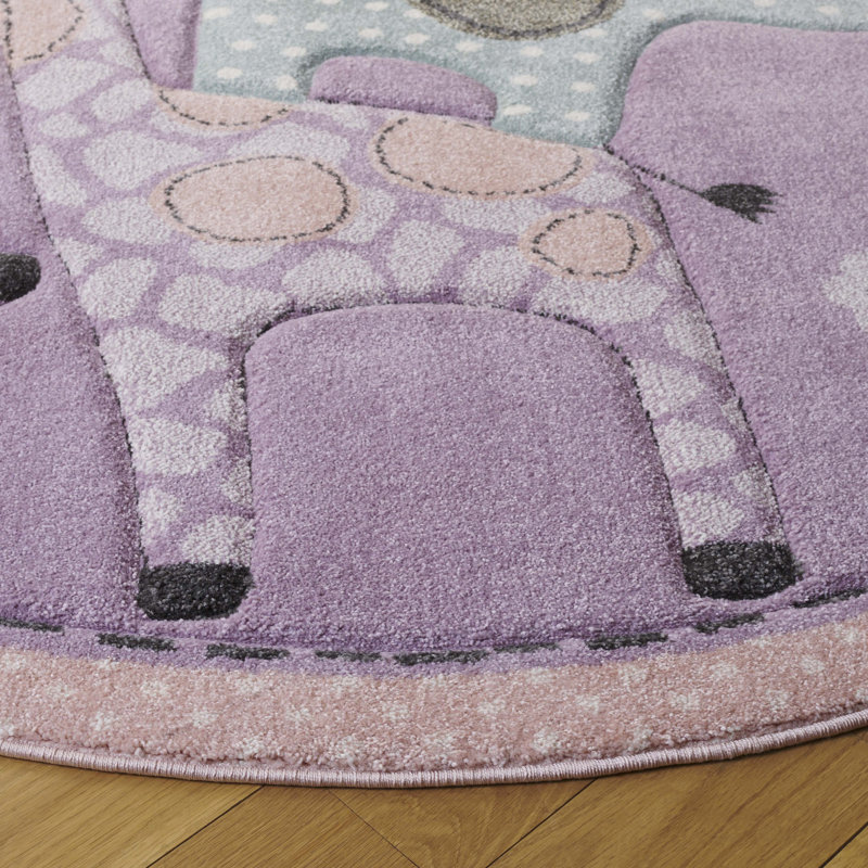 Farnborough 100 Performance Rug, Round 6'7"