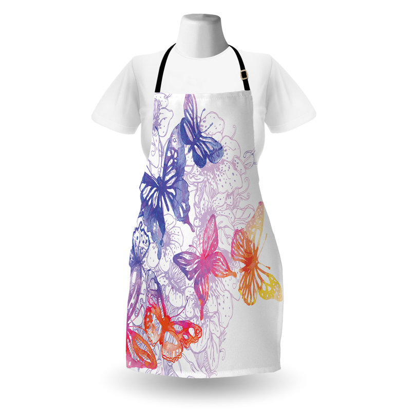 No Pattern Bib Apron