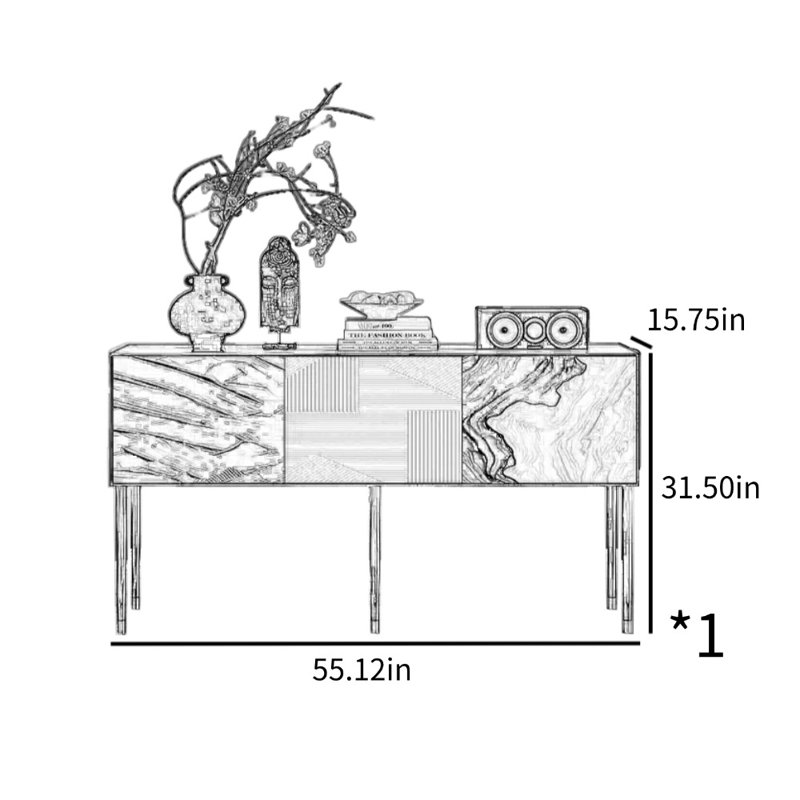 Buffet Simple Modern