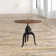 Jelinek Round Solid Wood Top Metal Base Dining Table
