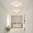 5-Cct Hand-Woven Rattan Drum Flush Mount Ceiling Light-306192607