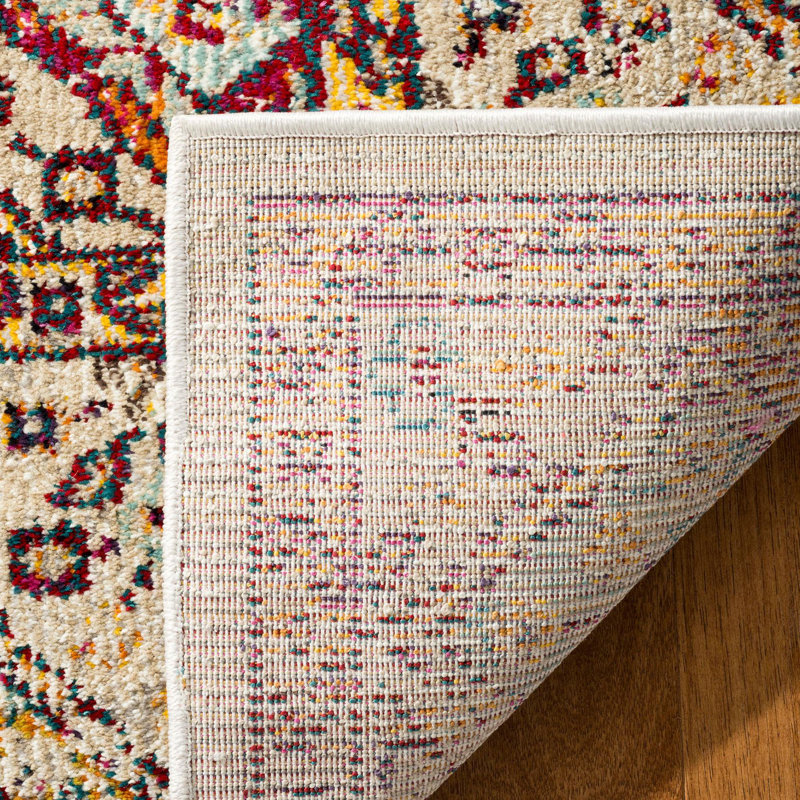 Donnavin Savannah Performance Oriental Rug, Square 7'