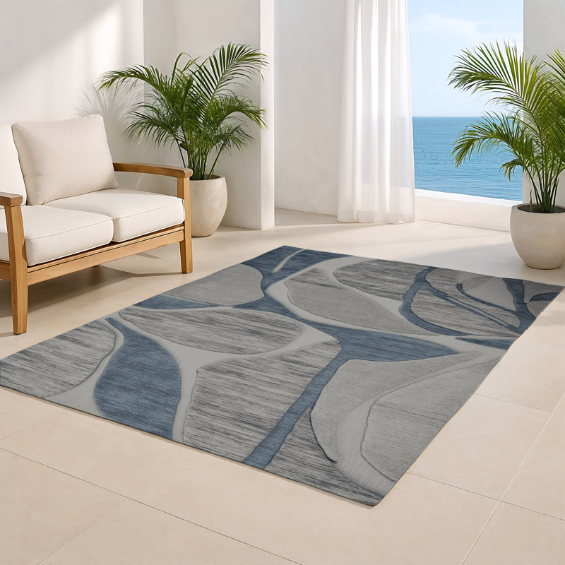 Tapis brun abstrait intérieur et extérieur
