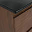 Meuble-lavabo simple 30 po avec plateau en céramique Dirks-330944216-330944217