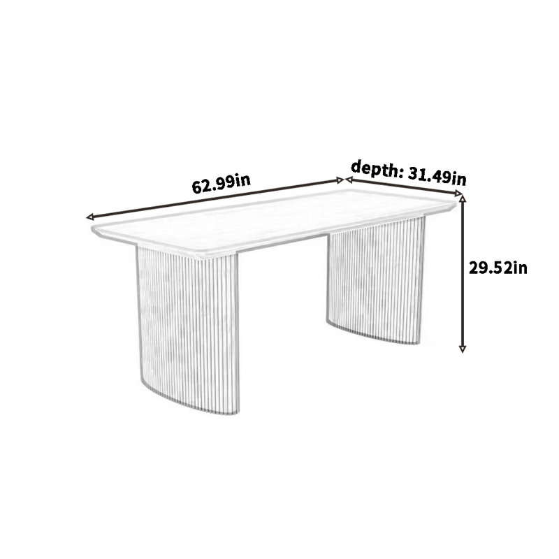 Coello, 29.52"H x 62.99"L x 31.49"W