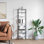 Steel Etagere Bookcase