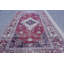 Tapis rétro, tapis 4,4 pi x 7,5 pi, tapis rouge bohème, tapis turc, tapis neutres, tapis de cuisine, tapis moderne