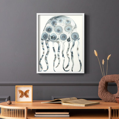 Silver Jelly  Framed Print - Solid Wood