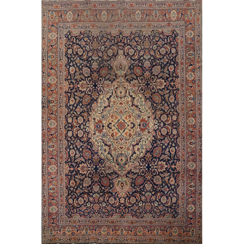 Tapis traditionnel à teinture végétale 9 x 12