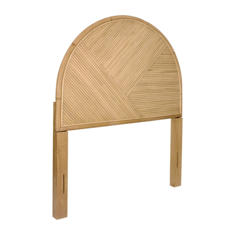 Rattan Ribbed Headboard, Twin