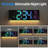 Large Digital Wall Clock With Remote Control, Big LED-1505120235