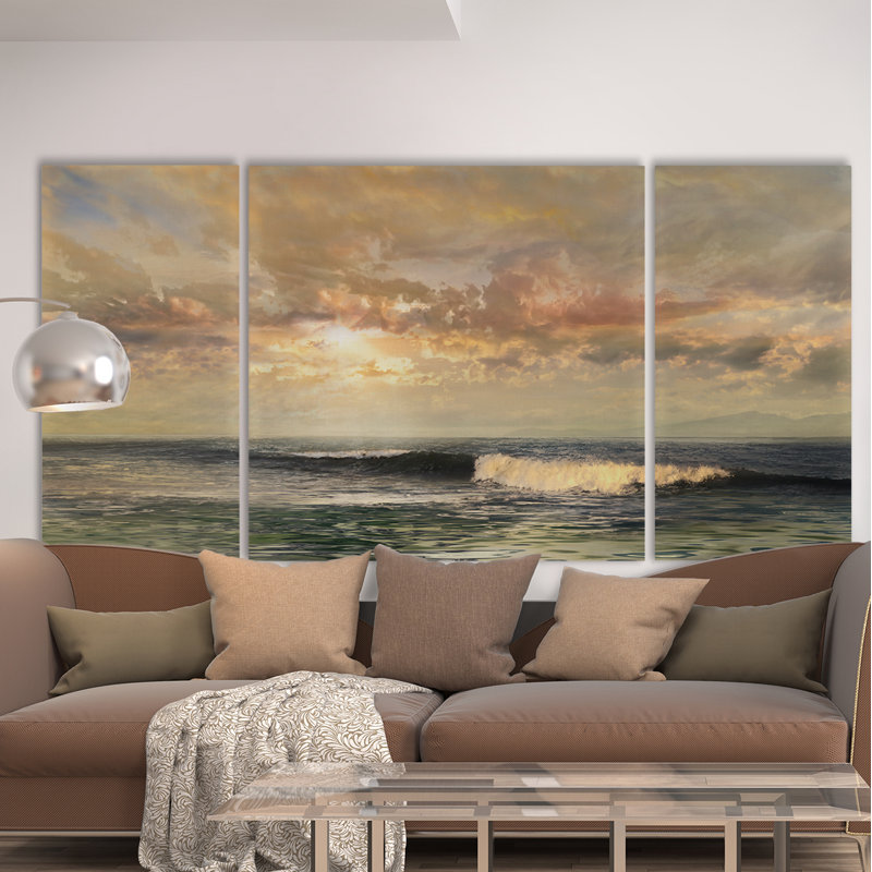 Reproduction d’impression sur toile tendue, reproduction d’art sur toile tendue premium serenity beach