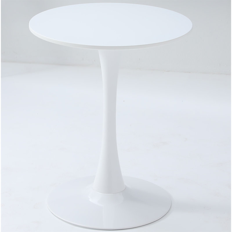Table de salle à manger ronde blanche