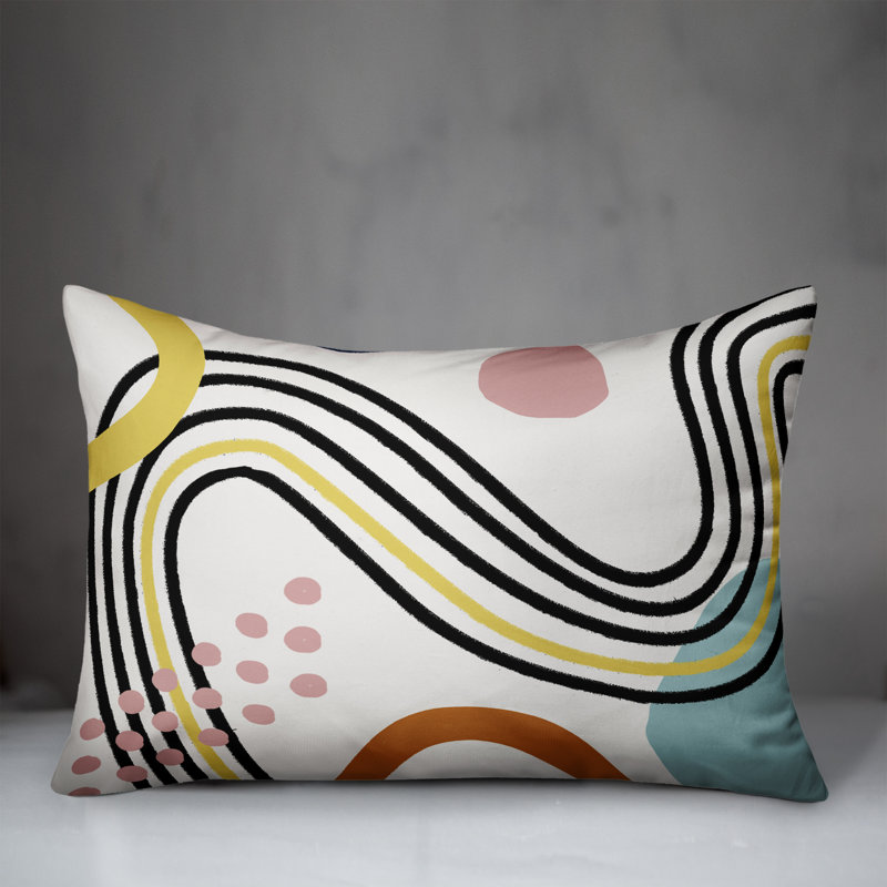  Housse et insert de coussin décoratif Decolors and Lines