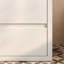 Meuble-lavabo 30 po avec lavabo en céramique et 2 tiroirs pleine extension, meuble-lavabo autoportant avec poignée libre à 45 °, glissières de tiroir à fermeture en douceur, blanc-1713778608