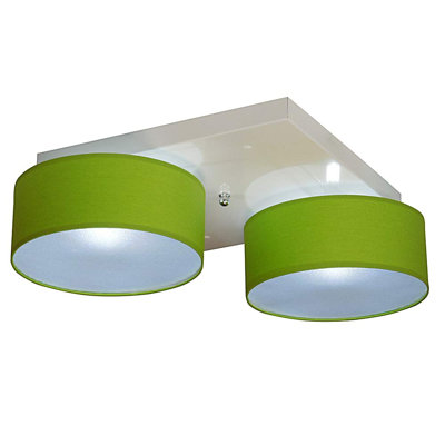 Pulley Fabric Semi Flush Mount