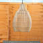 Natural Teardrop Solar Powered Outdoor Hanging Pen LED Outdoor Pendant