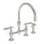 Chesterfield Kitchen Bridge Faucet with Side Spray-351712960