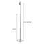 Lampes de plancher noires en aluminium-118010755-118010757