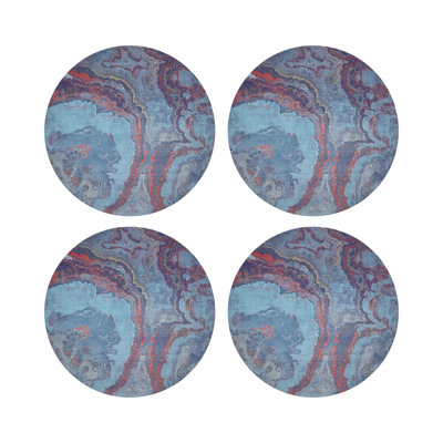 Agate Sodlaite Pebble 16" Vinyl Placemat