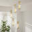 5 - Light Cluster Cylinder Dimmable Pendant with Crystal Accents-1831625032-1871227137