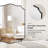 Anayalee Traditional Scalloped Rectangle Bathroom Vanity Mirror | Stainless Steel Frame-242732413-242732412