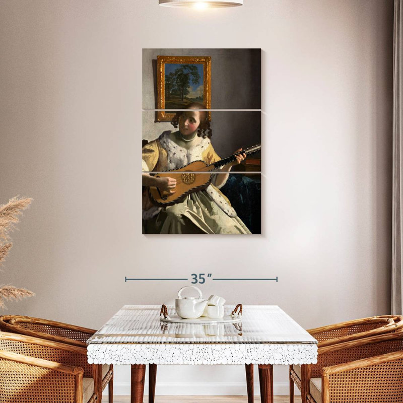 Abarca, le joueur de guitare, H 45 po x l 28 po