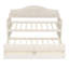 Lit de jour simple capitonné avec couchette-1725102156