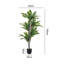 135cm Faux Persian Grass Tree in Freestanding