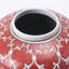 Vase en céramique rouge 7,1 "Ginger |