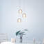 Luminaire suspendu sphère à DEL 3 lumières Veroniza