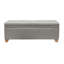 Banc de rangement à fermeture douce