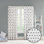 Panneau de rideau Pom Pom avec filtration de la lumière et texture douce pour un décor moderne-415305334