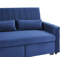 Krisheena 3 Seater Linen Velvet Sofa Bed-1097830785