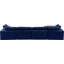 Canapé modulaire réversible en velours Hinesh-87141410