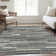 Premium Machine Washable Prisco Gray Rug