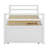 Makemson Twin Captain's Wood Daybed With 3 Storage Drawers, Trundle Bed-893835027